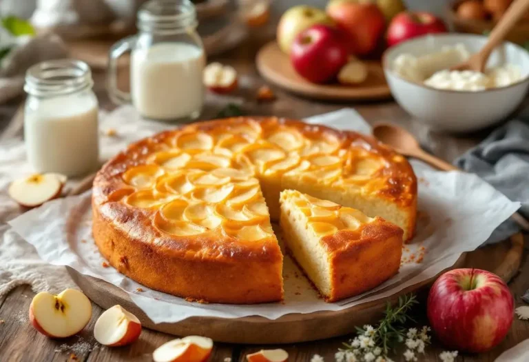 Gâteau pommes-yaourt de grand-mère : l’erreur qui gâche tout (et le secret pour un moelleux incroyable)