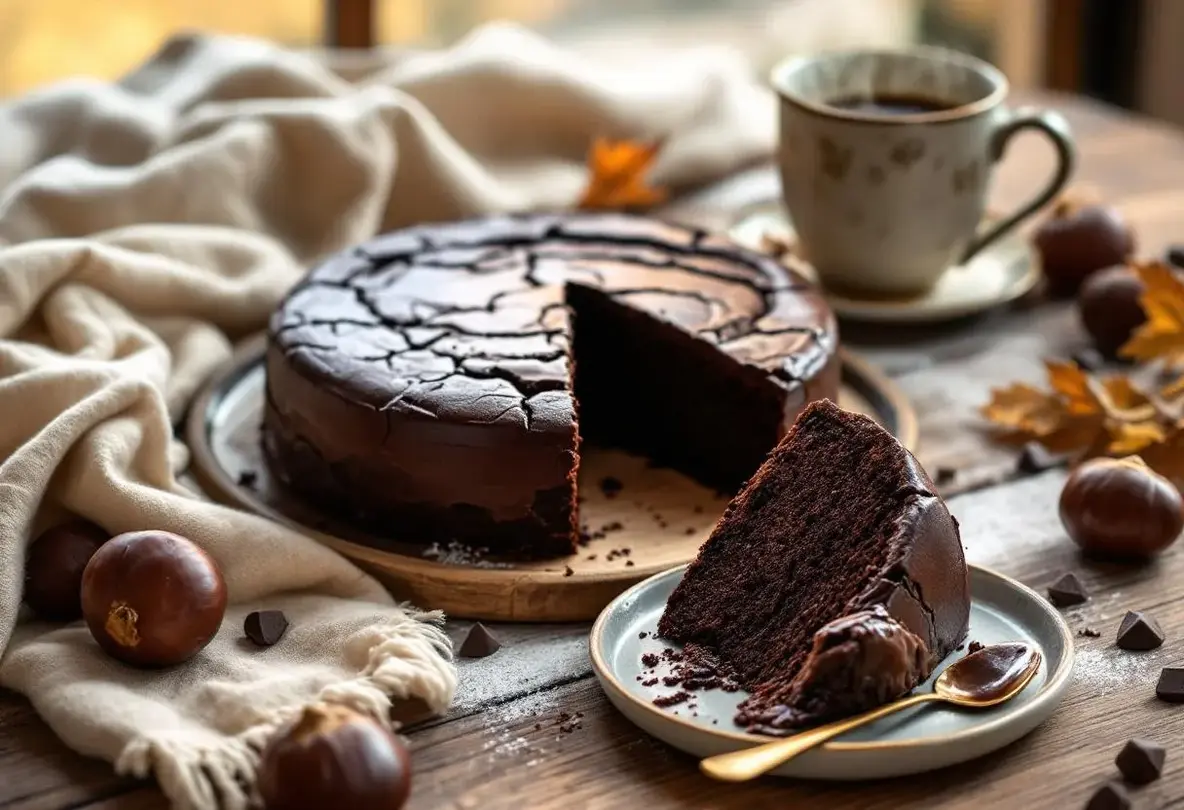 Attention : ce fondant chocolat noir–crème de marrons va devenir votre nouvelle obsession réconfort de l’automne