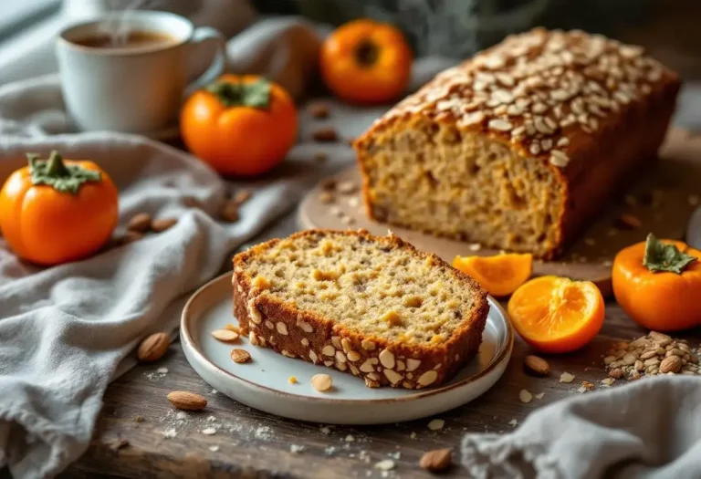 "Du moelleux, du fruité et du réconfort : ce cake kaki-amande transforme le goûter d’hiver en nuage de douceur"