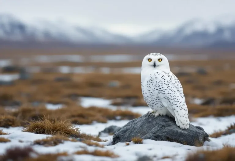 En 2025, le Harfang des neiges est classé espèce nicheuse éteinte en Suède