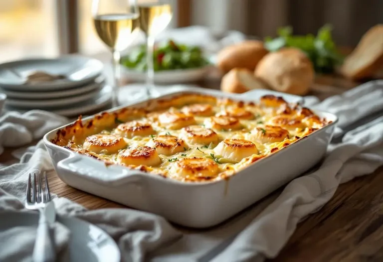 Gratin poireaux–Saint-Jacques : « si simple à faire, mais digne d’un vrai repas de fête »
