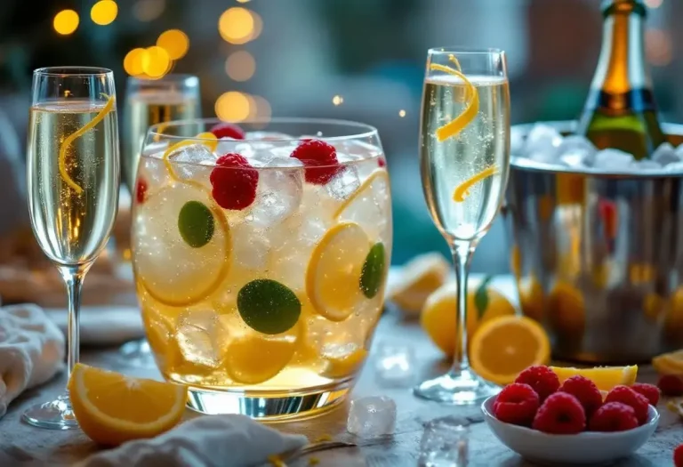 Idées de cocktails : 3 recettes au Champagne pour un apéritif encore plus pétillant et festif