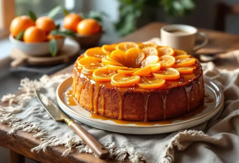 Le secret d’un hiver vitaminé : ce gâteau renversé ultra moelleux à la mandarine caramélisée prêt en moins d’une heure