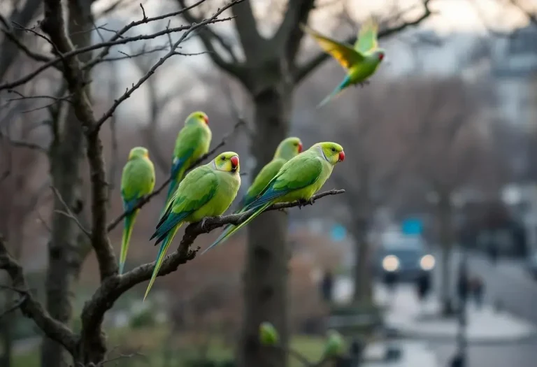 Perruches vertes : d'où viennent ces oiseaux exotiques qui ont envahi Paris et toute l'Île-de-France ?