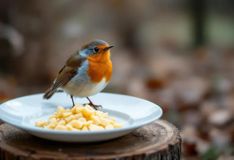 Rouges-gorges au jardin : ce soir, mettez dehors cet aliment de base à 3 centimes que presque tous les jardiniers zappent