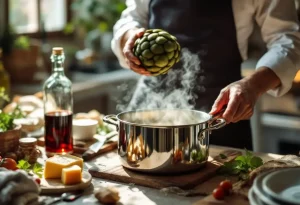 temps de cuisson artichaut cocotte minute