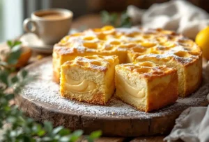 Torta nua italienne : la recette de ce gâteau nuageux à la crème pâtissière - un vrai délice !