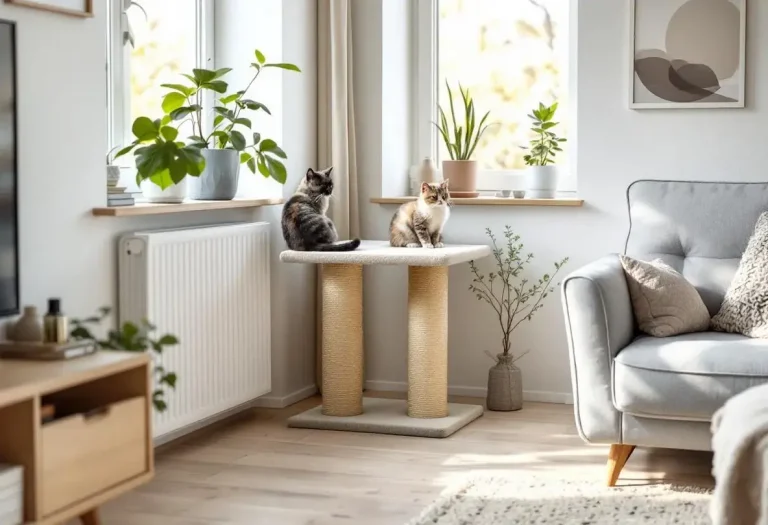 Adieu les arbres à chat encombrants : ce modèle compact à 12 € en promo chez E.Leclerc sauve les petits salons