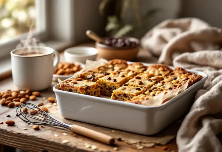 Carrés moelleux raisins-amandes au four : la recette douceur, ultra fondante et rapide avec des ingrédients du placard pour régaler l’hiver sans robot