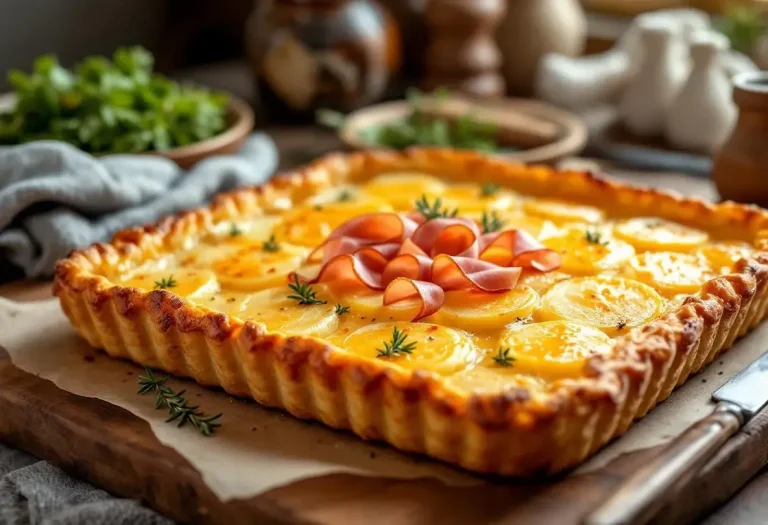 Cette tarte aux pommes de terre paraît simple… mais elle cache une astuce secrète que seuls les chefs utilisent