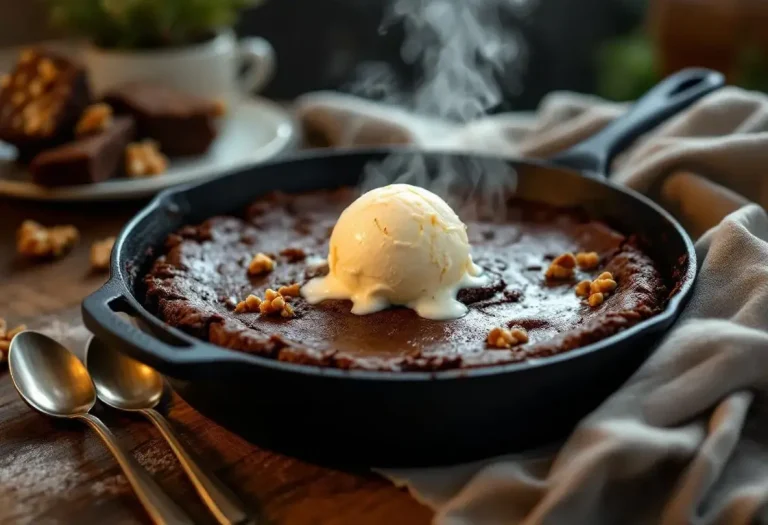 Chocolat intense et fondant incroyable : le brownie à la poêle qui transforme vos moments gourmands