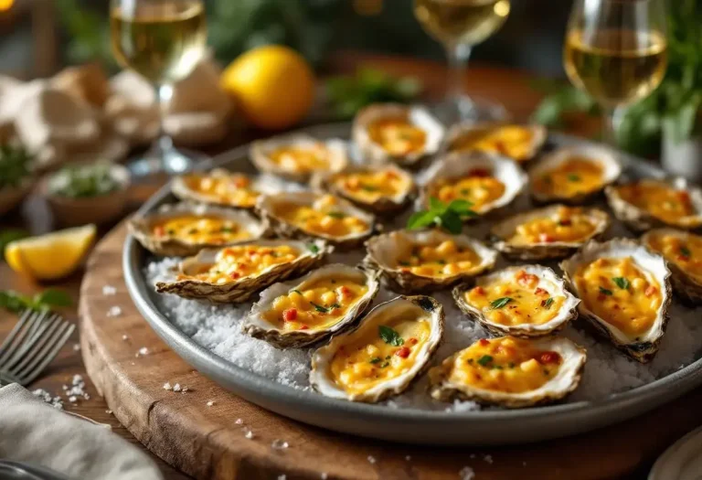 Cinq minutes sous le gril et vos huîtres deviennent des bouchées gratinées ultra gourmandes à partager à l’apéro de fête