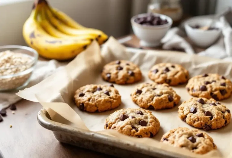 Cookies aux flocons d’avoine : la recette sans beurre ni sucre, avec seulement 3 ingrédients
