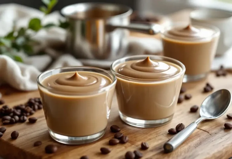 Crème dessert minute au café : une pause fondante et veloutée qui transforme le goûter, sans œuf