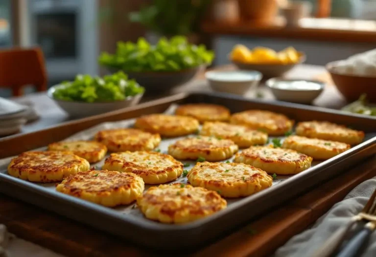 Croustillant doré et parfum d’enfance : la recette express de galettes de pommes de terre au four pour régaler toute la famille, sans une goutte d’huile