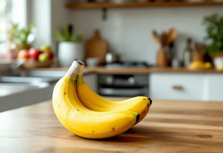 « Elles ne noircissent plus » : mon astuce toute simple pour garder vos bananes bien jaunes très longtemps