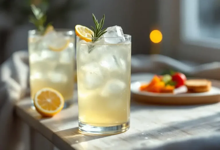 Envie d'un apéro léger ? Craquez pour ce mélange pétillant au gin et yuzu, ultra simple à préparer