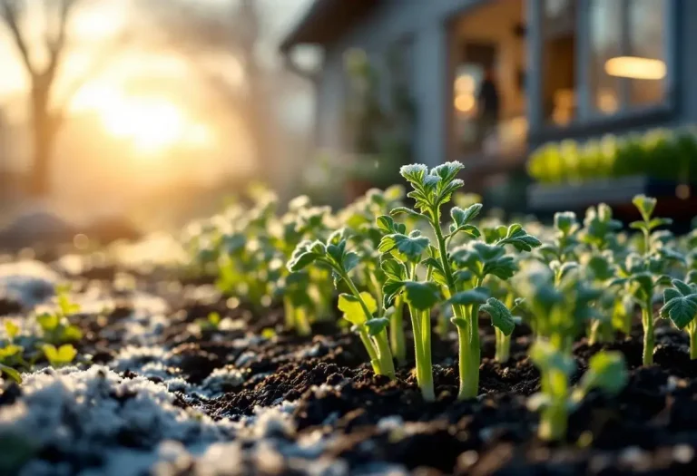 Ils plantent en janvier malgré le gel, car ces légumes n’ont vraiment peur de rien