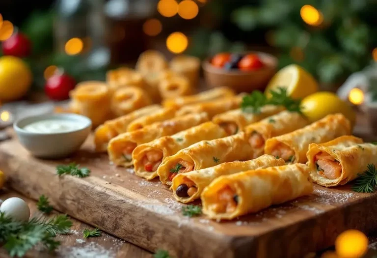 « J’ai trouvé LA recette d’apéro des fêtes » : mes roulés ultra croustillants en pâte filo font un carton (prêts en 15 min)