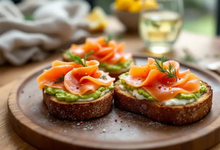 Marre des chips ? Ces toasts saumon–avocat ultra chic avec presque rien