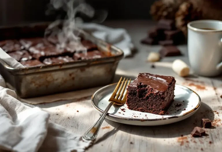 Moelleux irrésistible, chocolat intense et zéro farine : le brownie healthy express avec 4 ingrédients du placard pour un goûter d’hiver ultra fondant
