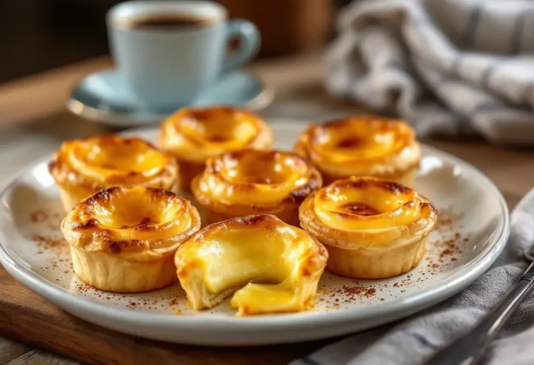 Pastéis de nata maison : de petits flans portugais ultra dorés et croustillants