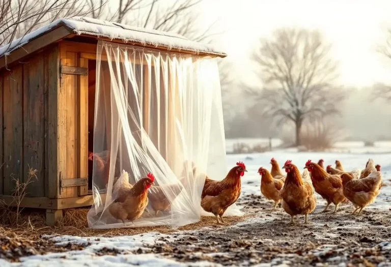 Pourquoi de plus en plus d’éleveurs installent un rideau dans leur poulailler en hiver (et ce que ça change vraiment pour leurs œufs)