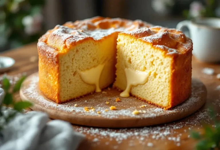 Torta nua italienne : la recette facile de ce gâteau nuage à la crème pâtissière, un vrai délice