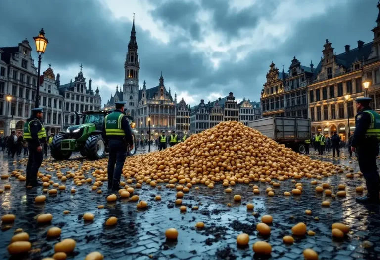 « Un sentiment d’injustice » : après avoir déversé des patates à Bruxelles, l’agriculteur risque une énorme amende
