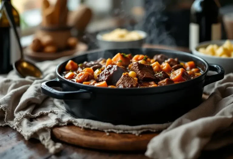Votre bœuf bourguignon reste dur ? Voici le secret de grand-mère pour une viande ultra-fondante