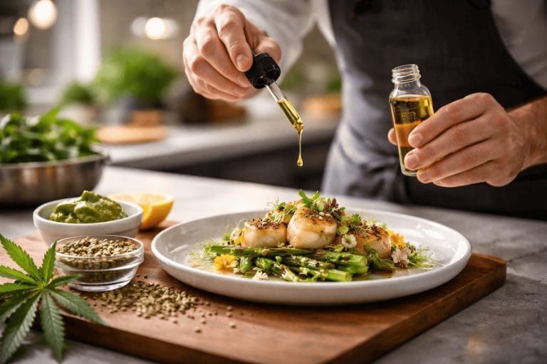 La cuisine au CBD : quand la gastronomie rencontre le bien-être