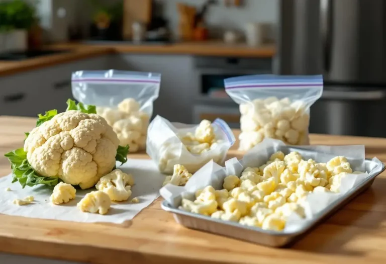 Comment congeler le chou-fleur, légume très bon marché, pour en profiter toute l'année !