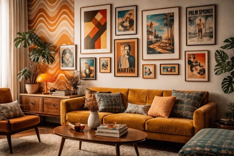 Le retour du vintage dans la décoration murale contemporaine