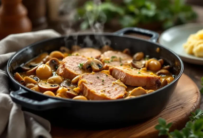 Filet mignon aux champignons et moutarde : un plat fondant, ultra crémeux et prêt en 30 minutes