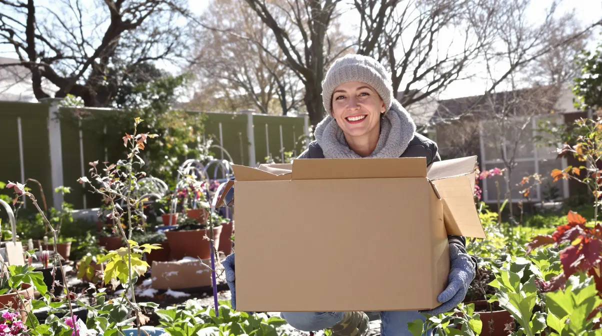 Février au jardin : ce simple emballage de colis au sol évite des semaines de désherbage au printemps Février au jardin : ce simple emballage de colis au sol évite des semaines de désherbage au printemps