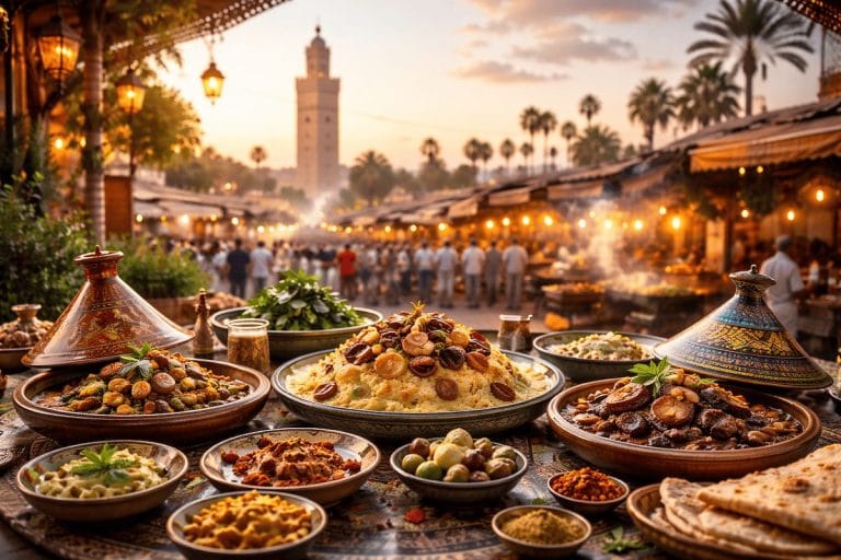 Marrakech gourmande : un voyage culinaire entre tradition et modernité