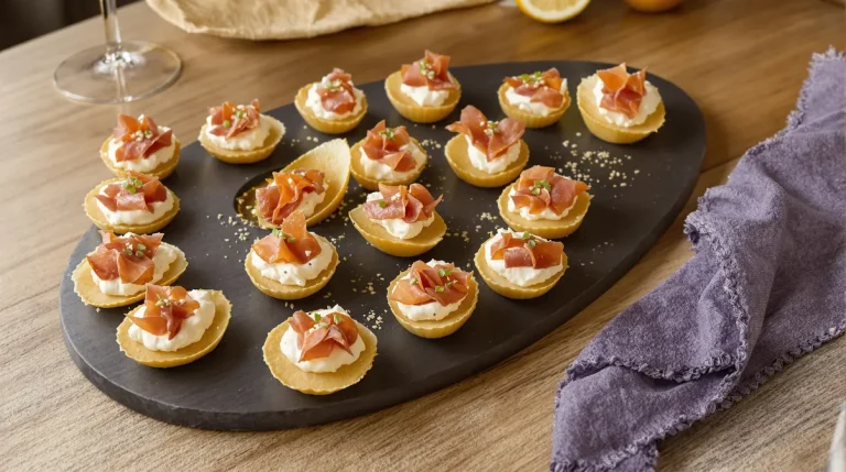 Petites barquettes d’endive au jambon pour un apéritif ultra rapide et express