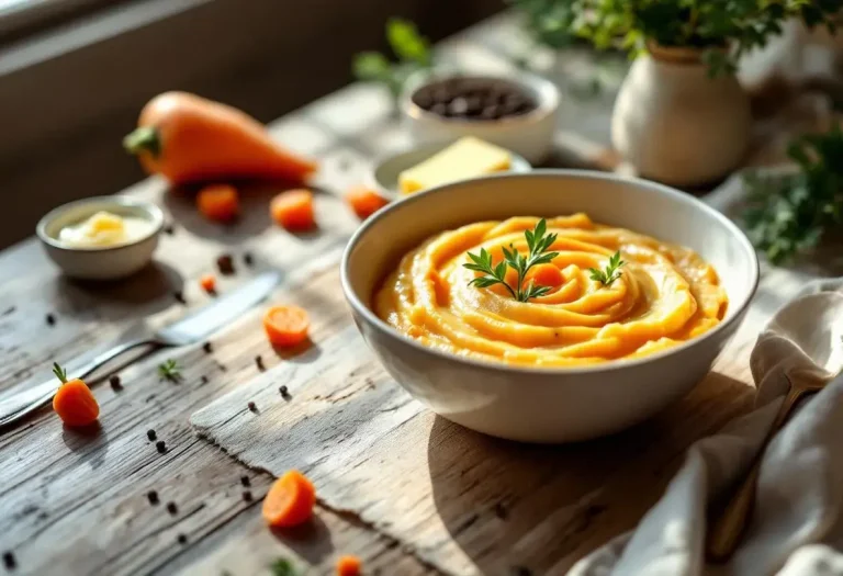 purée pomme de terre carotte