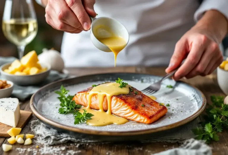 sauce au beurre poisson