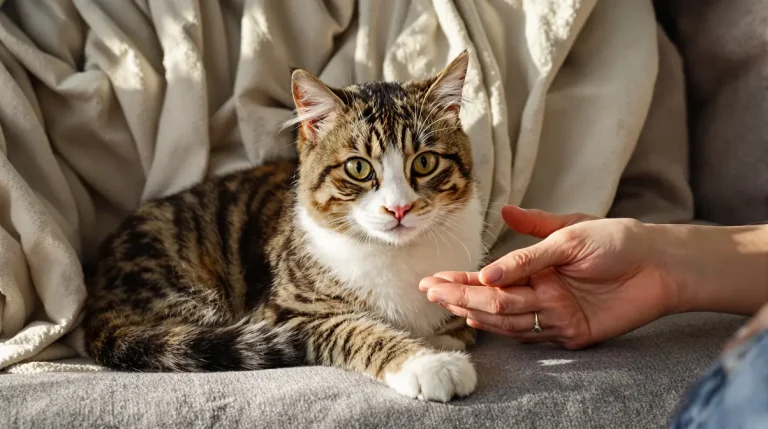 Sauvez Oksa, la chatte tigrée au passé complexe et à la personnalité touchante