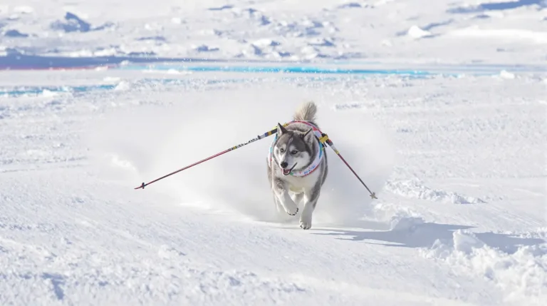 Un chien s'invite sur la ligne d'arrivée d'une épreuve de ski de fond aux JO 2026