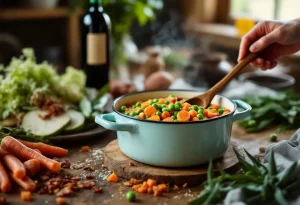 recette des petit pois carottes