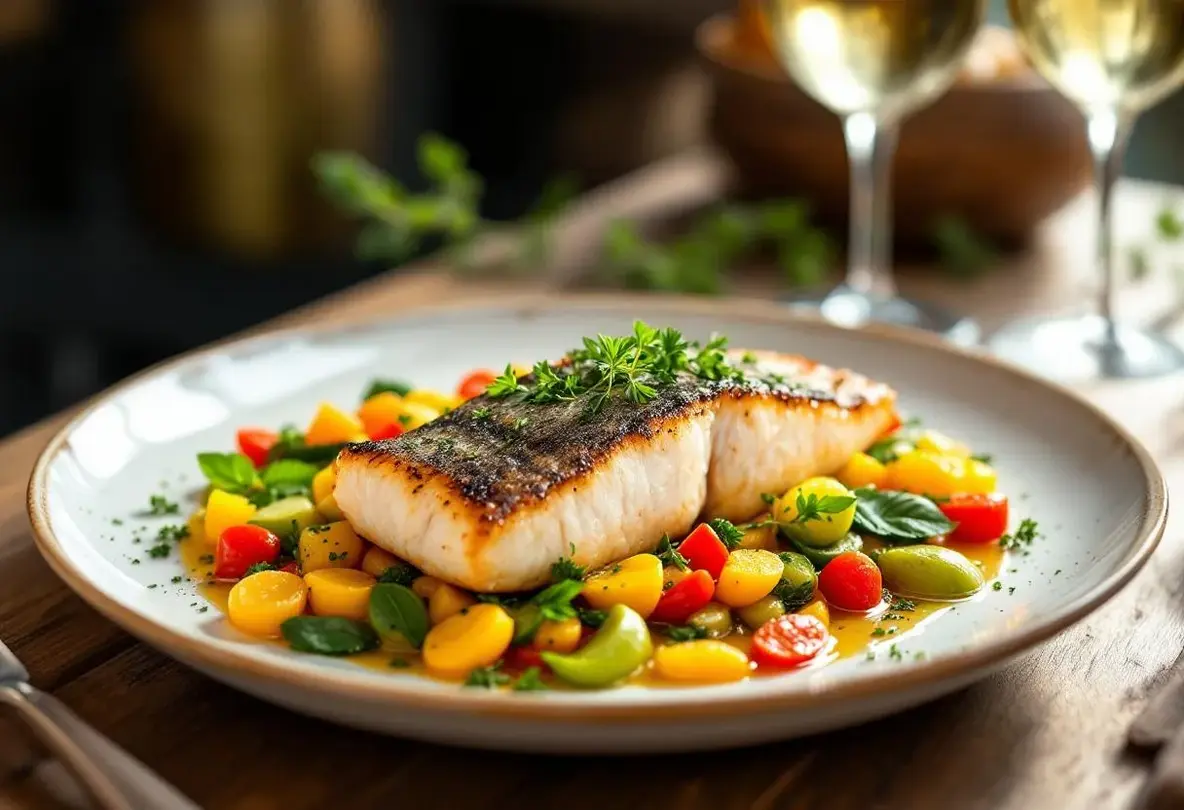 recette gastronomique poisson facile