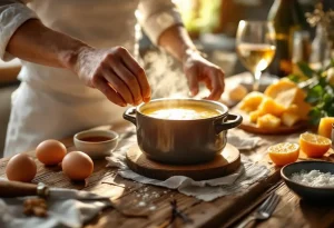 recette oeufs au lait bain-marie