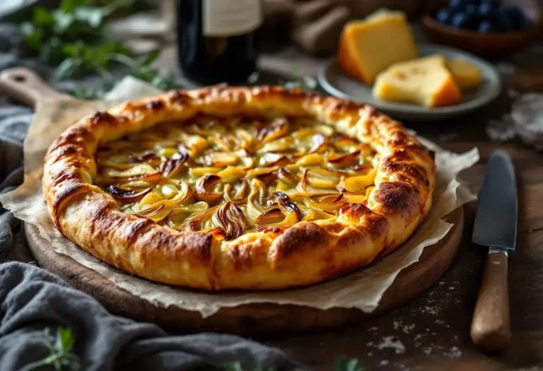 tarte aux poireaux à l'ancienne