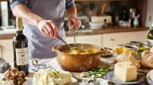 peut on faire un poulet au vin jaune la veille