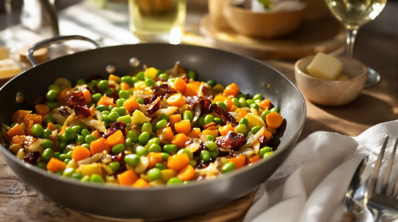 recette des petit pois carottes