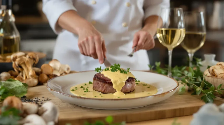 recette gastronomique filet mignon de porc moutarde