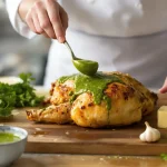sauce verte pour poulet braisé