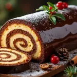 apprenez à préparer une bûche de noël délicieuse avec un insert croustillant qui ravira vos papilles et vos invités. recette simple et gourmande à découvrir !